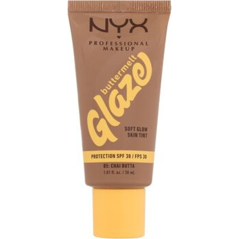 NYX Buttermelt Glaze Soft Glow Skin Tint SPF30 - Rozjasňuj&iacute;c&iacute; make-up s UV ochranou 30 ml