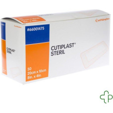 CUTIPLAST sterils pārsējs 20cmx10cm, 50 gab.