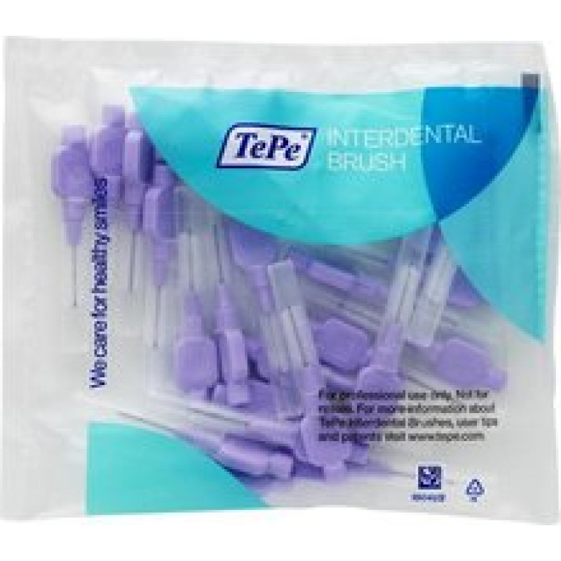 Tepe Interdental Brush Exra Soft (1.1 mm purple 25 pcs) - Interdental brushes
