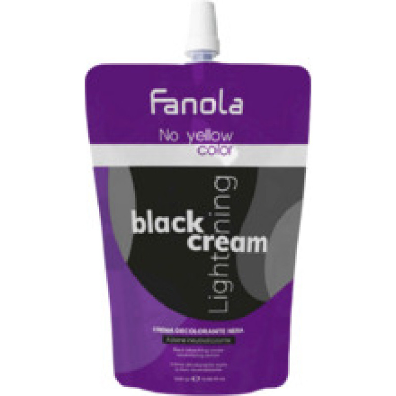 Fanola No Yellow Color Black Lightening Cream - Odbarvovac&iacute; kr&eacute;m