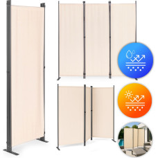 Multigarden Folding 3-Panel Garden and Room Divider 167x164 cm Beige MultiGarden