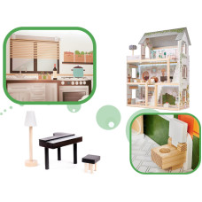 LULILO koka leļļu māja FLORO boho LED