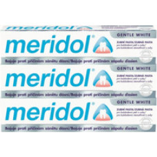 Meridol Gentle White Tripack Toothpaste (3 pcs) - Toothpaste with whitening effect