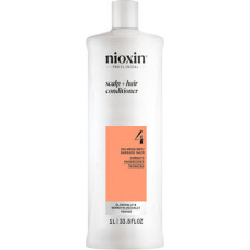 Nioxin System 4 Scalp & Hair Conditioner - Kondicion&eacute;r pro barven&eacute;, pokročile ř&iacute;dnouc&iacute; vlasy