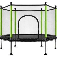 Bērnu dārza batuta tīkls 140 cm zaļš