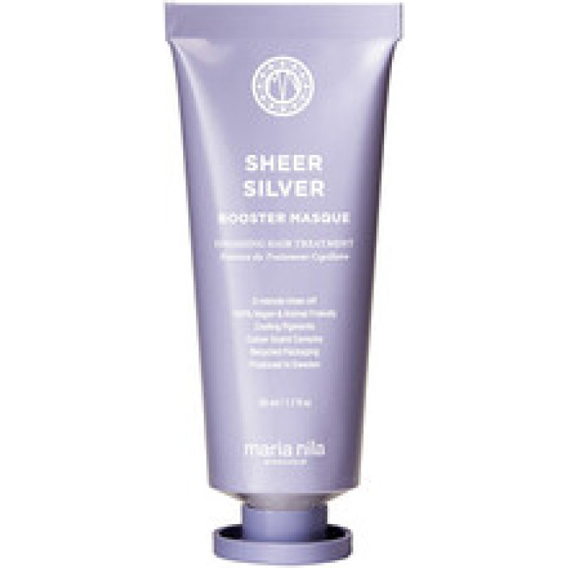 Maria Nila Sheer Silver Masque - Vyživuj&iacute;c&iacute; maska pro blond vlasy