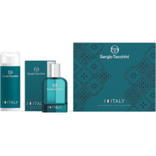 Sergio Tacchini I Love Italy D&aacute;rkov&aacute; sada EDT 50 ml a After Shave Balsam ( balz&aacute;m po holen&iacute; ) 100 ml