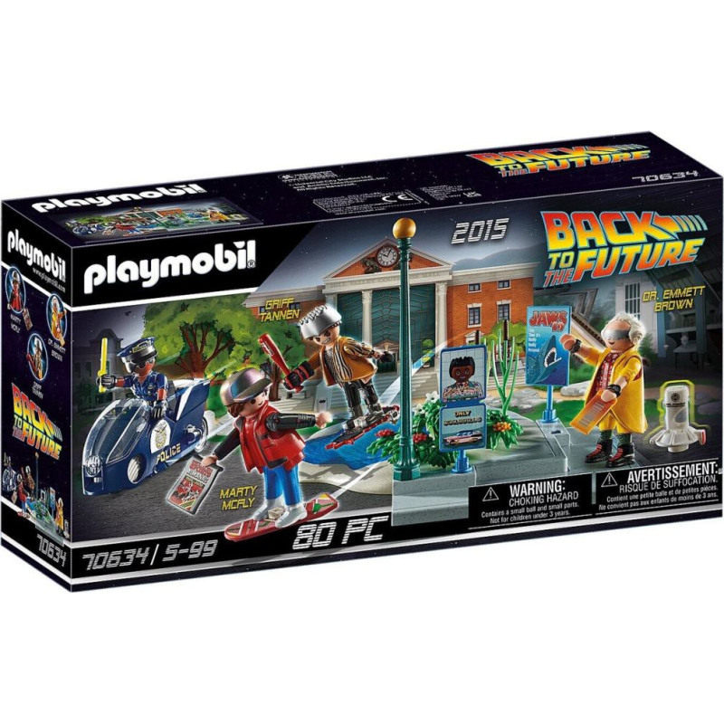 70634 PLAYMOBIL® Back to the Future II daļa Segveja pakaļdzīšanās