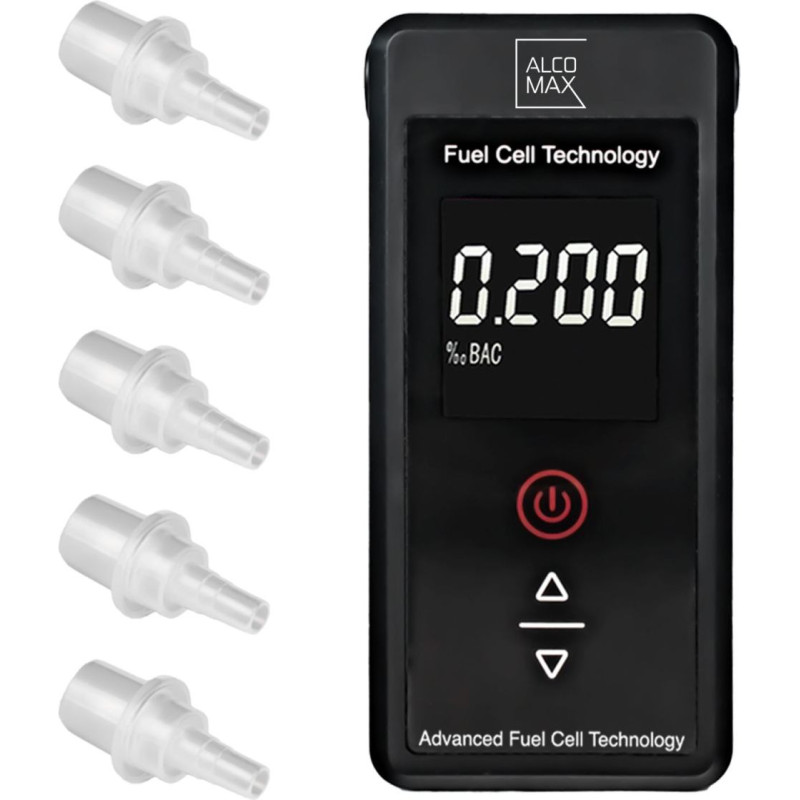 Meteo Alkomat AX7 elektrochemiczny z PLATYNĄ 5000 pomiar&oacute;w bez kalibracji