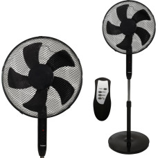 Longwell Industrial Ltd Standing Floor Fan 45W &ndash; 3 Modes, 5 Blades, Timer, Remote Control