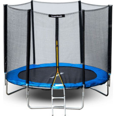 Bauerkraft Garden Trampoline with Outer Safety Net 10 ft 304&ndash;312 cm + Ladder