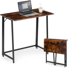 Modernhome Foldable Computer Desk 80x45 cm Laptop Table Loft Style ModernHome