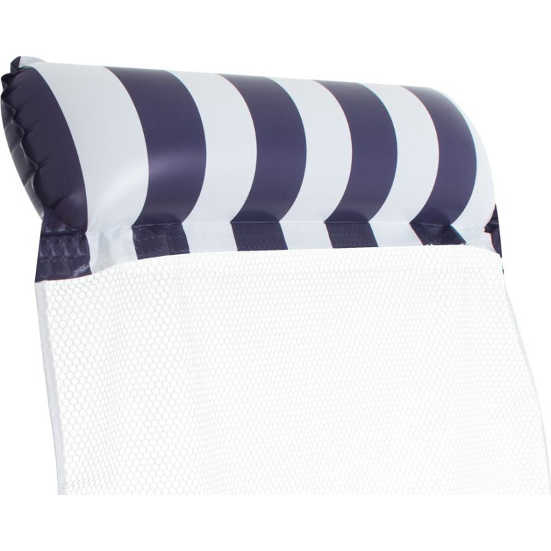 Piepūšamais matracis peldēšanas krēsls 120x70cm tumši zils