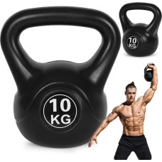 Modernhome Kettlebell 10 kg for exercise, dumbbell, weight ball, fitness load, ModernHome