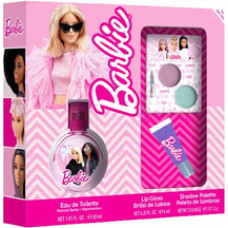 Fragrances For Children Barbie Gift Set EDT 30 ml, lip gloss and eyeshadow
