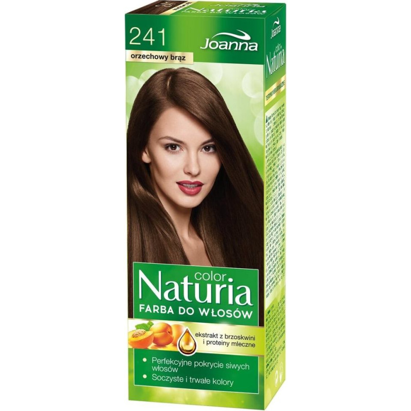 Matu krāsa Joanna Naturia Color, 241 Brūnais rieksts