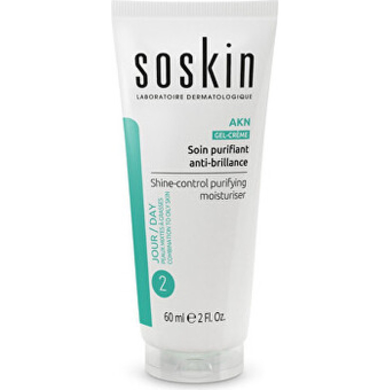 Soskin Paris Shine-control Purifying Moisturiser - Pleťov&yacute; kr&eacute;m