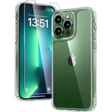 TAURI iPhone 13 Pro Max korpuss un ekrāna aizsargvāciņš