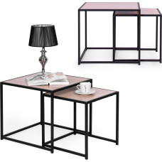 Modernhome Set of 2 coffee tables, Loft design