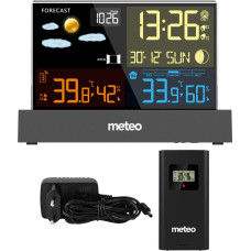 Meteo SP110C weather station with DCF, black