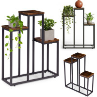 Modernhome Standing Plant Stand for Flowers Decorations 3 Shelves Loft ModernHome