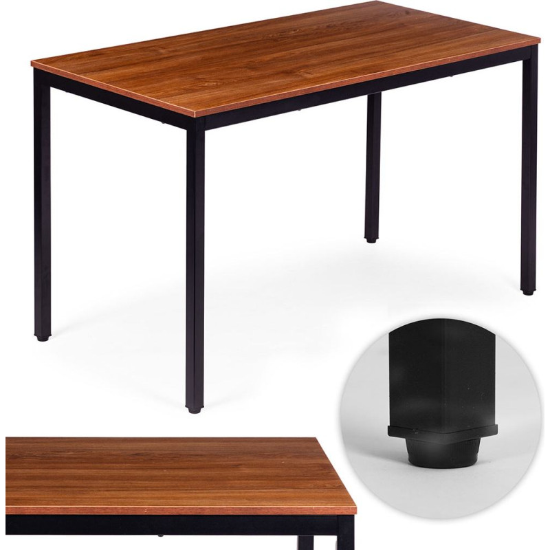 Modernhome Table for Kitchen Dining Room for 4-5 People Computer Desk 120x60 cm ModernHome