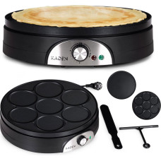 Kaden Electric Double-Sided Crepe Maker Non-Stick Pan for Crepes and Pancakes 1500W KADEN