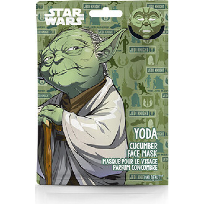 Mad Beauty Yoda Star Wars Mask - Pl&aacute;t&yacute;nkov&aacute; maska