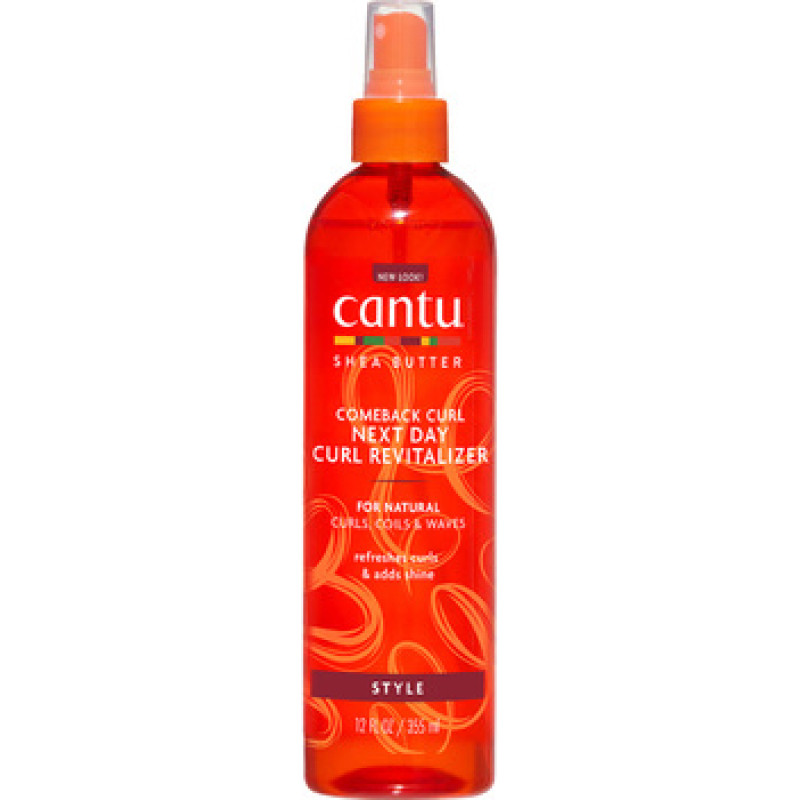 Cantu Shea Butter Comeback Curl Next Day Curl Revitalizer - Bezoplachov&aacute; p&eacute;če pro vlnit&eacute; a kudrnat&eacute; vlasy