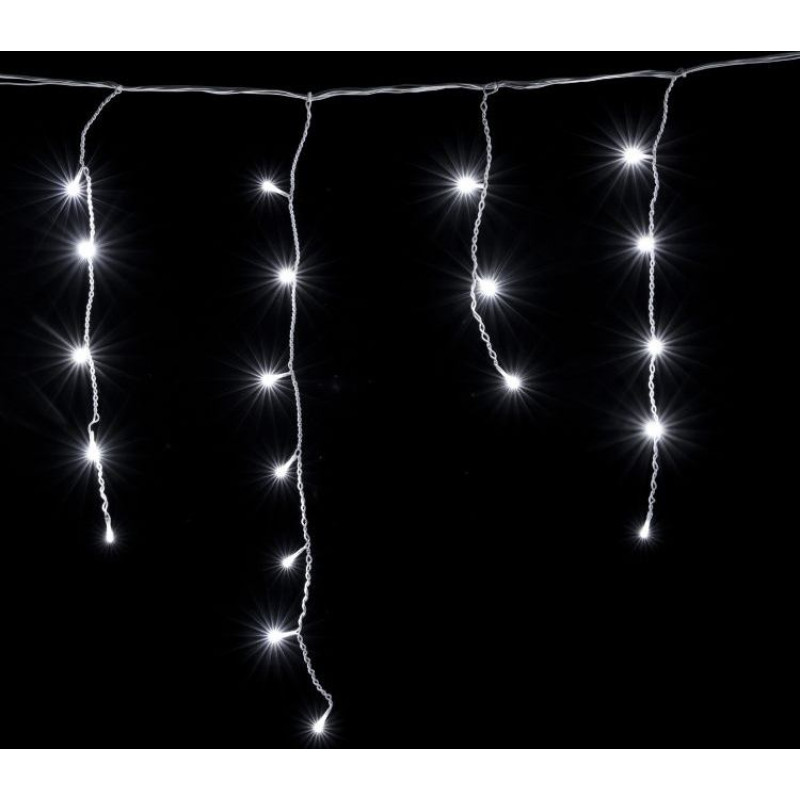 Multistore Outdoor decorative Christmas lights 500pcs LED 19m curtain