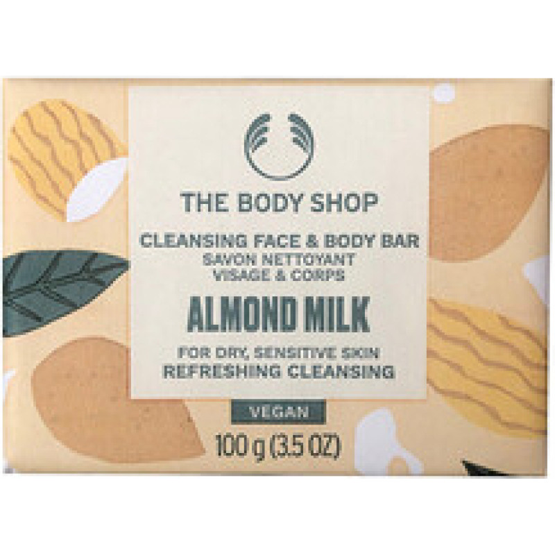 The Body Shop Almond Milk Cleansing Face & Body Bar ( dry and sensitive skin )