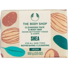 The Body Shop Shea Cleansing Face & Body Bar - Tuh&eacute; m&yacute;dlo na obličej a tělo