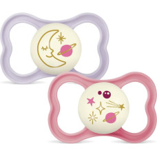 Knupītis Mam Air Night Pink, 16–36 mēn., 2 gab.