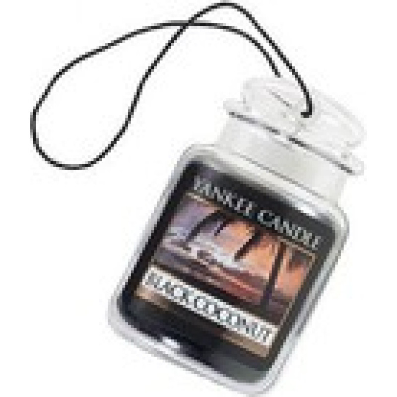 Yankee Candle Black Coconut Classic Car Jar - Paper car tag