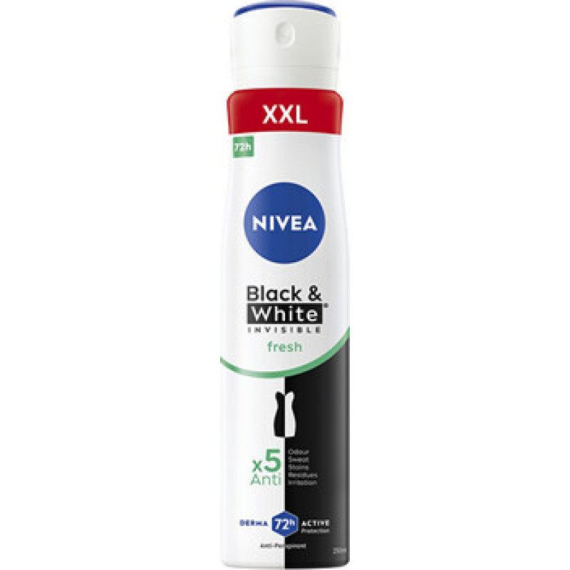 Nivea B&W Fresh Anti-Perspirant - Antiperspirant ve spreji