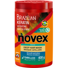 Novex Brazilian Keratin Deep Hair Mask - Maska pro such&eacute; a po&scaron;kozen&eacute; vlasy