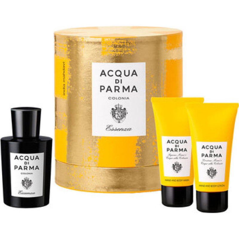 Acqua Di Parma Colonia Essenza D&aacute;rkov&aacute; sada EDC 100 ml, sprchov&yacute; gel 75 ml a tělov&eacute; ml&eacute;ko 75 ml