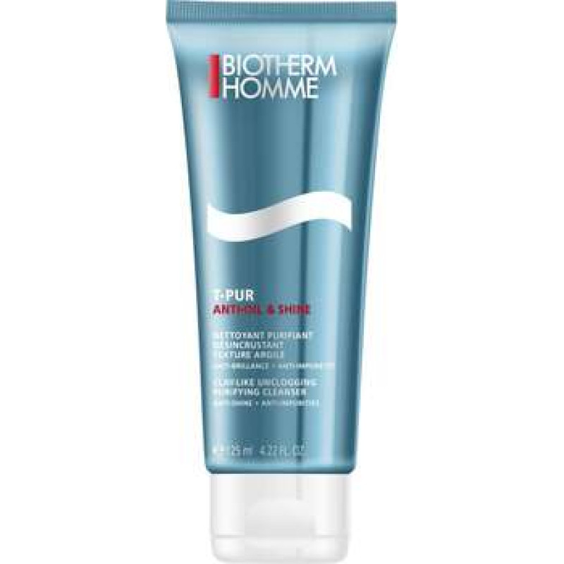 Biotherm HOMME T-Pur Anti Oil Cleanser (Oily Skin) - Cleaning gel for men