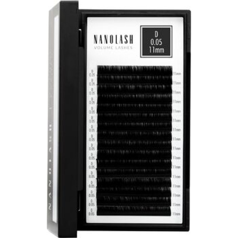 Nanolash Volume Lashes 0.05 D - Uměl&eacute; řasy