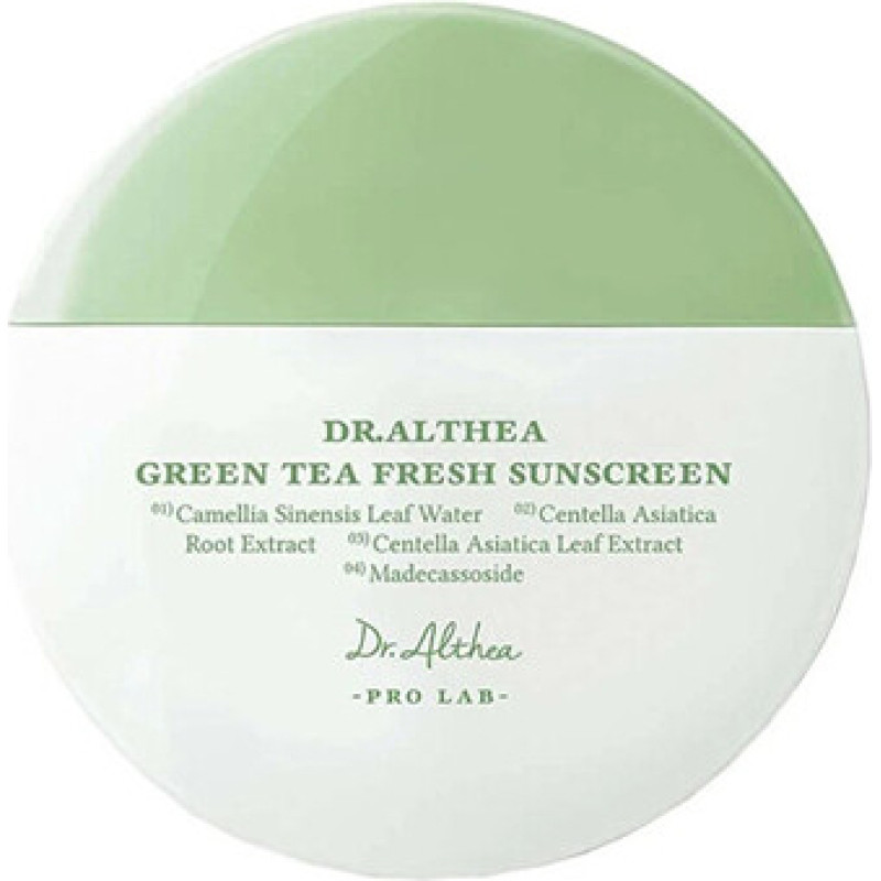 Dr.althea Green Tea Fresh Sunscreen SPF 50 - Opalovac&iacute; kr&eacute;m na obličej