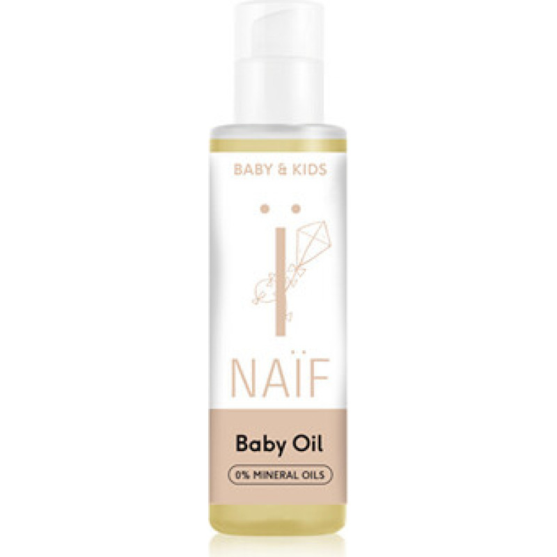 Naif Baby Oil - Zklidňuj&iacute;c&iacute; olej pro děti a miminka