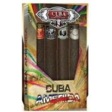 Cuba America Cuba Cuba Black Gift Set EDT 35 ml, Cuba Grey EDT 35 ml, Cuba Green EDT 35 ml, Cuba Brown EDT 35 ml