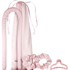 Makeup Revolution Curl Enhance Satin Curling Ribbon Pink - Sada na natočen&iacute; vlasů