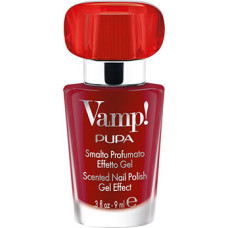Pupa Vamp! Red Fragnance Scented Nail Polish Gel Effect - Lak na nehty s vůn&iacute; 9 ml