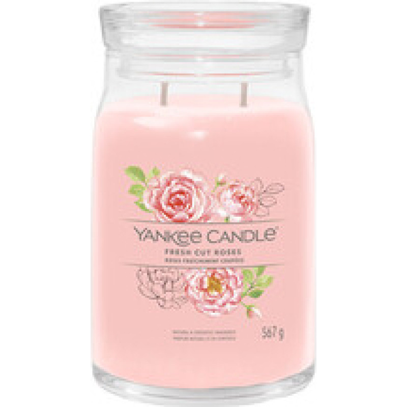 Yankee Candle Fresh Cut Roses Signature Candle