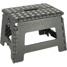 Neslīdošs saliekams krēsls, 22 cm, tumši pelēks