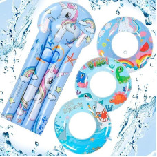 Peldriņķu komplekts MewVeer, zils, 4gab.