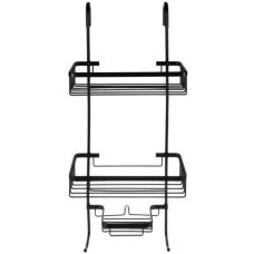 Piekarināms dušas plaukts - melns