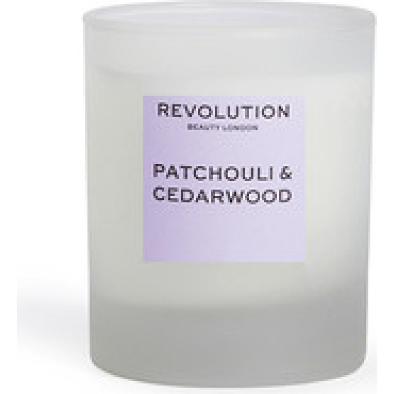 Revolution Home Patchouli & Cedarwood Scented Candle