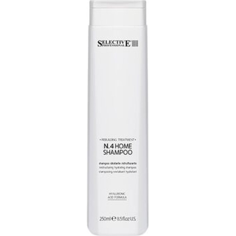 Selective Professional Rebuilding Treatment N.4 Home Shampoo - Vyživuj&iacute;c&iacute; &scaron;ampon pro velmi such&eacute; a po&scaron;kozen&eacute; vlasy